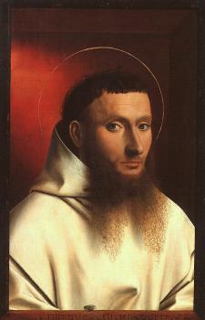 珮特魯斯 尅裡斯圖斯 Portrait of a Carthusian